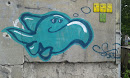 Mural - Niebieska Ryba