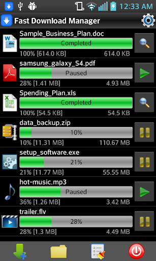 Fast Download Manager 1.0.9 screenshots 1