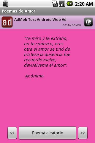 Poemas De Amor Android Aplikasi Appagg