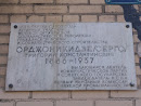 Ordzhonokidze Memorial Plaque