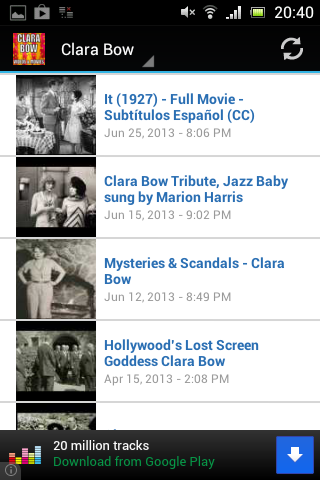 Clara Bow Videos Movies