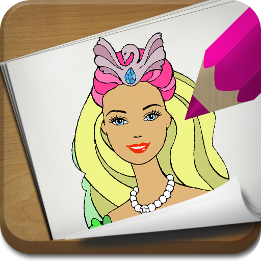 Girls Coloring Book LOGO-APP點子