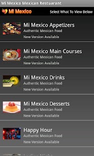 Mi Mexico Demo App Screenshots 1