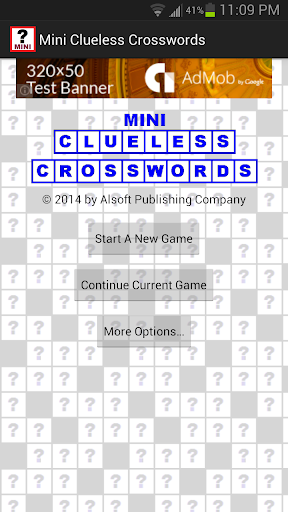 Mini Clueless Crosswords