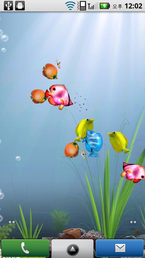 Aquarium Live Wallpaper Screen 3
