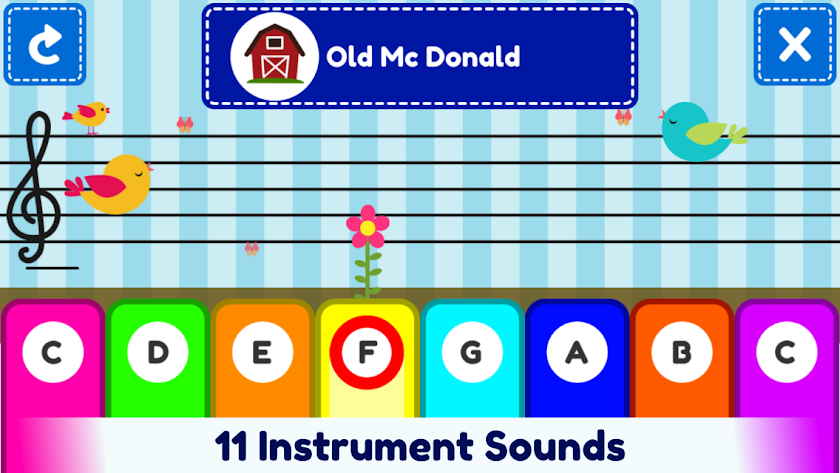 First Piano Nursery Rhymes Screen 2