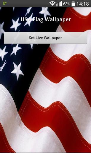 USA Flag Live Wallpaper