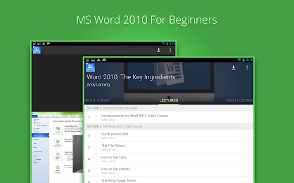 Learn Word 2010 - Udemy Course poster 7