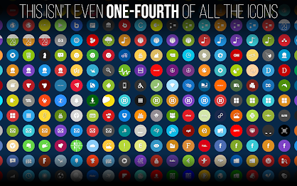 Rounded UP - icon pack poster 2