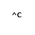 Input Ctrl-C logo