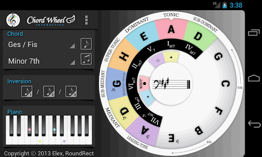 Chord Wheel : Circle of 5ths(圖4)-速報App