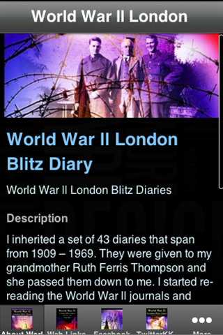 World War ll London Blitz