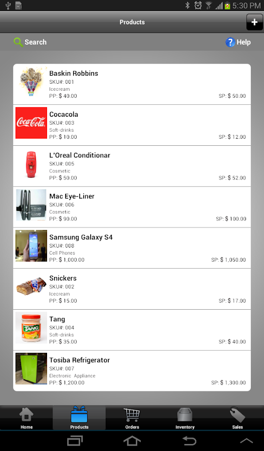 Goods Order Inventory Pro - screenshot