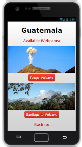 VCams - Volcano Webcams