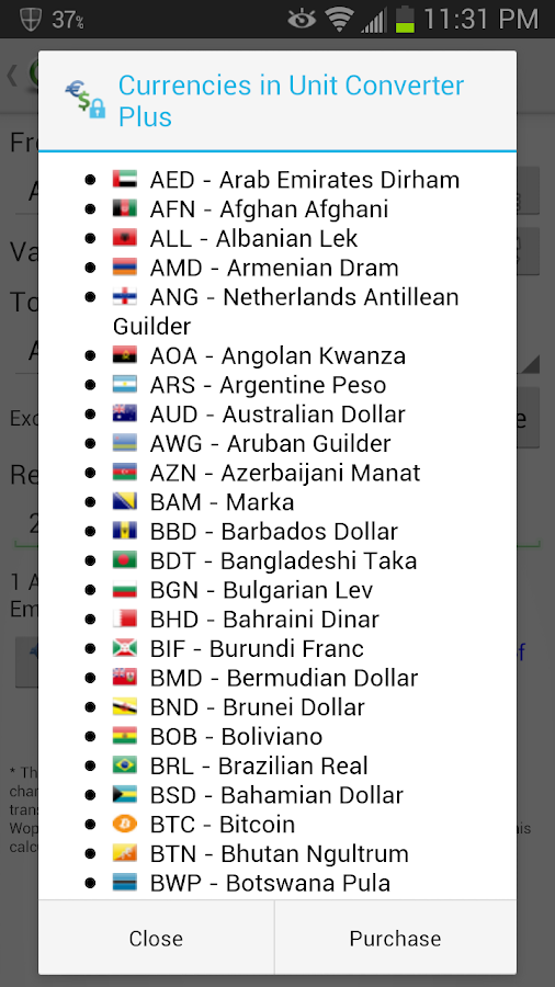 Unit Converter - screenshot