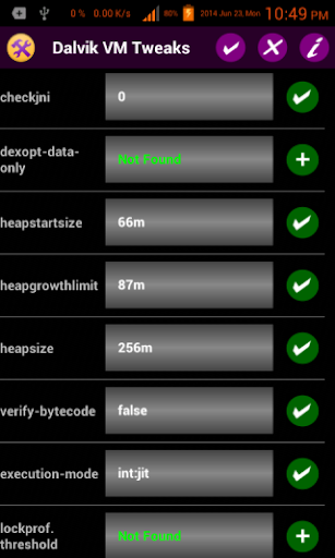 Dalvik VM Tweaks