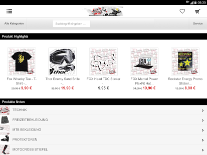 MX-Bude Motocross Shop Screenshots 1