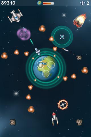 Android application Orbital Defender Full screenshort