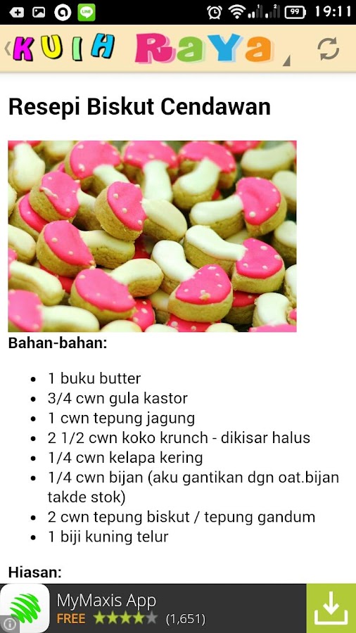 Aneka Resepi Kuih Raya Tradisi - Android Apps on Google Play