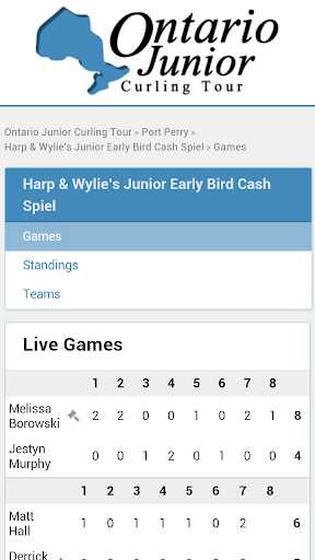 【免費運動App】Ontario Junior Curling Tour-APP點子