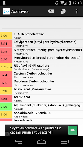 【免費健康App】Food Additives-APP點子