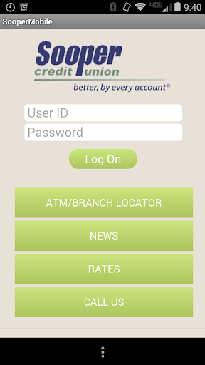 Sooper Mobile Banking App