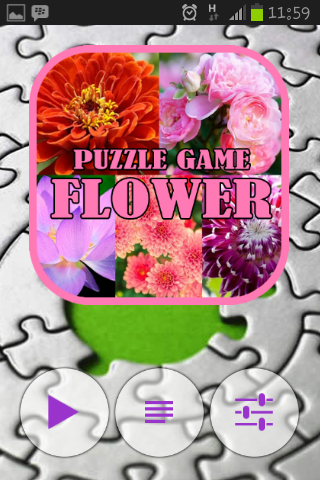 PUZZLE GAME FLOWER