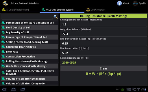 【免費書籍App】Soil & Earthwork Calc. Tablet-APP點子