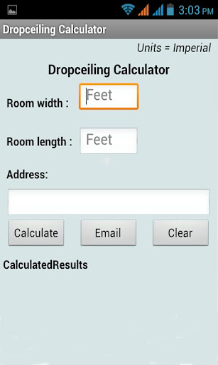 DropCeiling Calculator