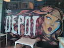 Depot Lady Mural