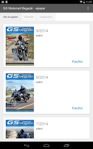 GS Motorrad Magazin - epaper