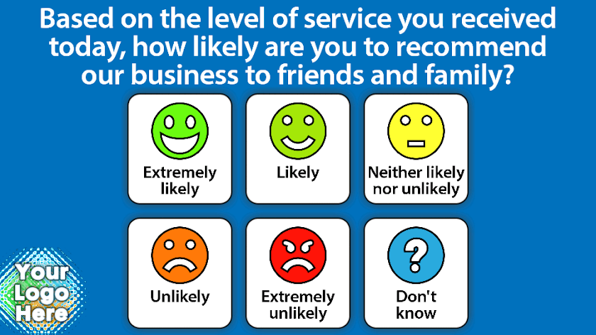 Satisfaction Kiosk Screen 2