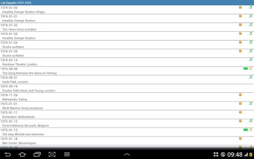 Led Zeppelin Bootlegs trial Screenshots 5