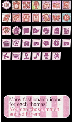 Girly Theme Sweet Pink Collage 1.0.0 Windows u7528 4
