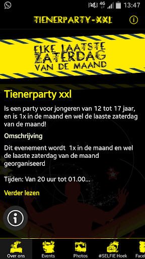 Tienerparty's xxl