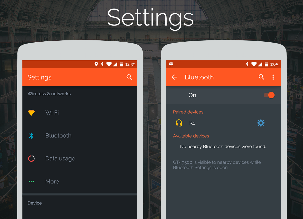 Forto - CM12 Theme - screenshot