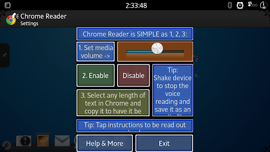 Chrome Reader (Voice) - screenshot thumbnail