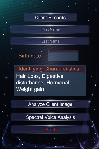 Quantum Chakra Scan Screen 3