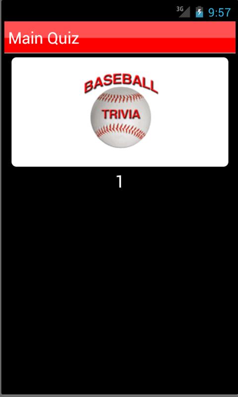 Baseball Trivia HD Screen 1