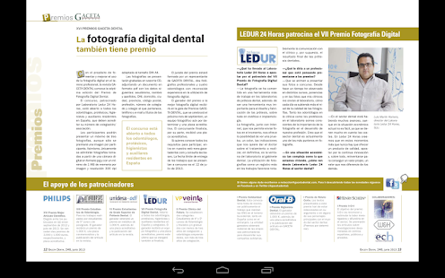Revista Gaceta Dental Screenshots 2