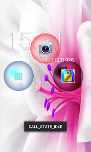 Floating Bubble Lock Screen Screenshots 1