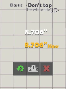 Don't tap the white tile 3D - screenshot thumbnail