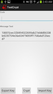 TextCrypt 1.1 Screenshots 1