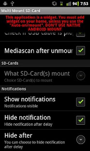 Multi Mount SD-Card - screenshot thumbnail