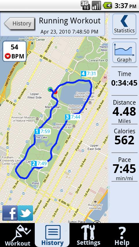 CardioTrainer Android