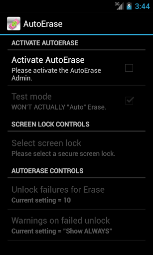 AutoErase