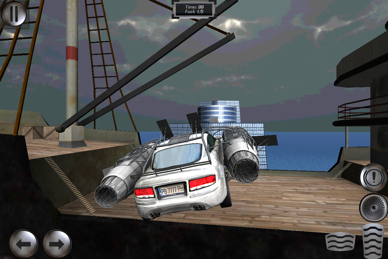    Jet Car - Extreme Jumping- screenshot  