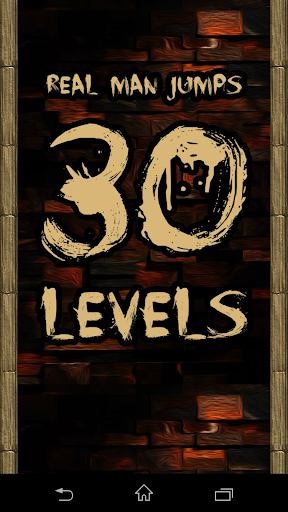 Real Man Jumps 30 Levels
