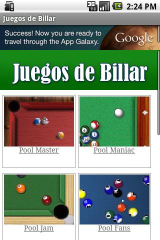 Juegos de Billar