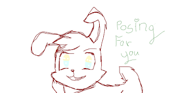 Posing for you xD